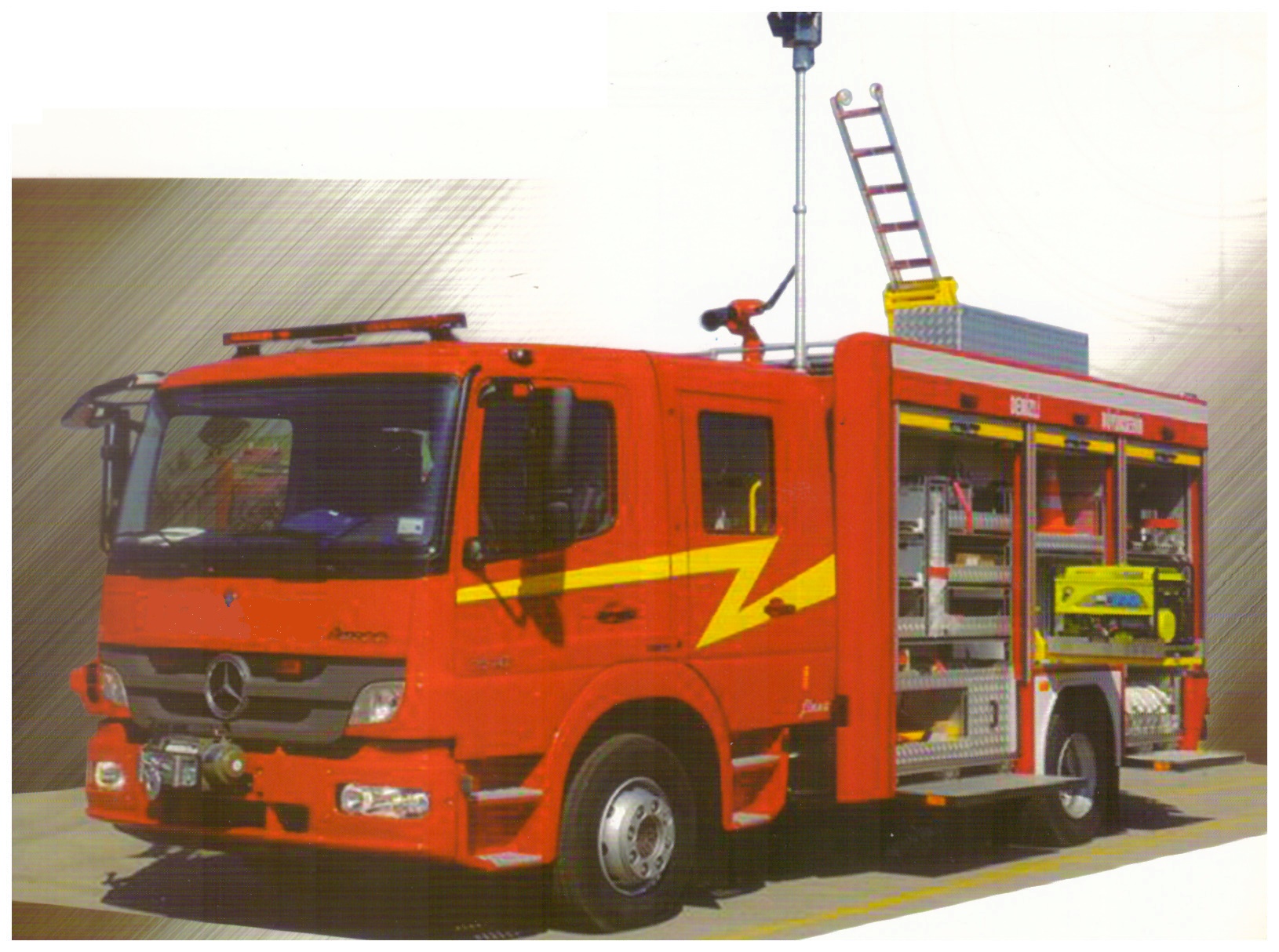 Special superstructures for the fire brigade and the military